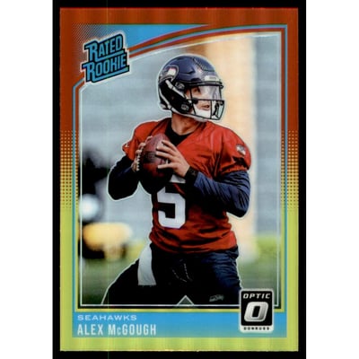 2018 Donruss Optic Red and Yellow #193 Alex McGough RR