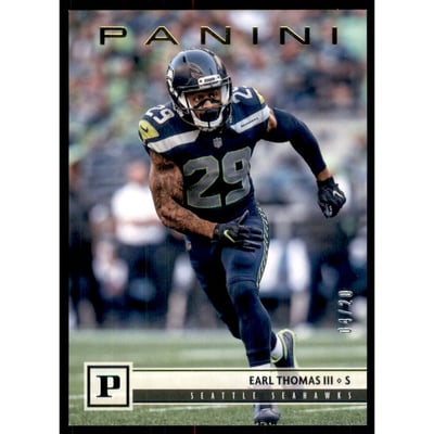 2018 Panini Gold Knight #268 Earl Thomas III