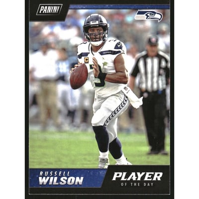2018 Panini Player of the Day #36 Russell Wilson
