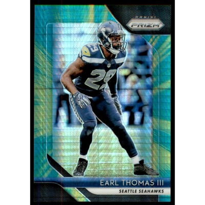 2018 Panini Prizm Prizms Hyper #20 Earl Thomas III