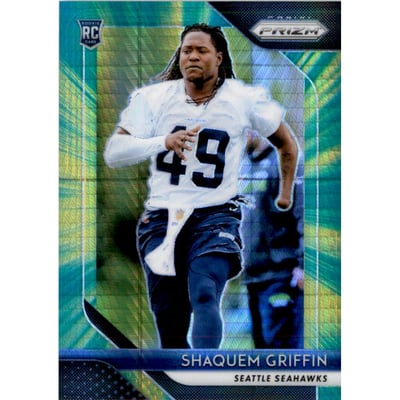 2018 Panini Prizm Prizms Hyper #279 Shaquem Griffin