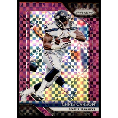 2018 Panini Prizm Prizms Purple Power #24 Chris Carson