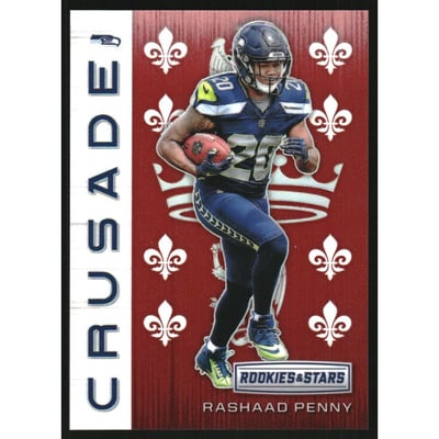 2018 Rookies and Stars Crusade Red #46 Rashaad Penny