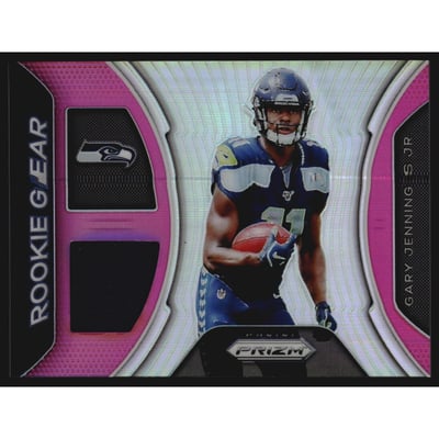 2019 Panini Prizm Rookie Gear Pink #25 Gary Jennings Jr.