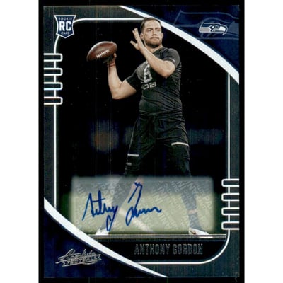 2020 Absolute Signature Rookies #105 Anthony Gordon