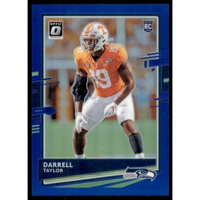 2020 Donruss Optic Preview Blue #P286 Darrell Taylor