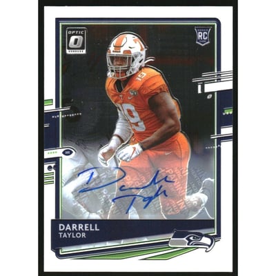 2020 Donruss Optic Rookies Autographs #136 Darrell Taylor/99