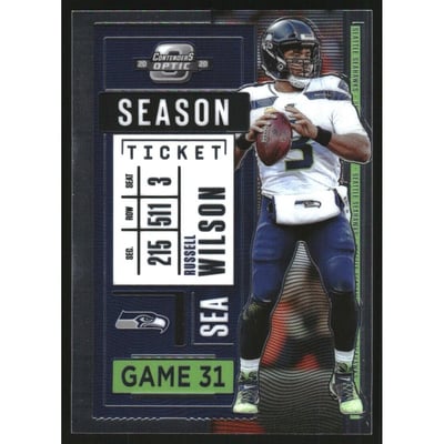 2020 Panini Contenders Optic #52 Russell Wilson