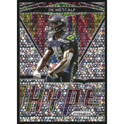 2020 Panini Prizm Hype Prizms No Huddle #8 D.K. Metcalf