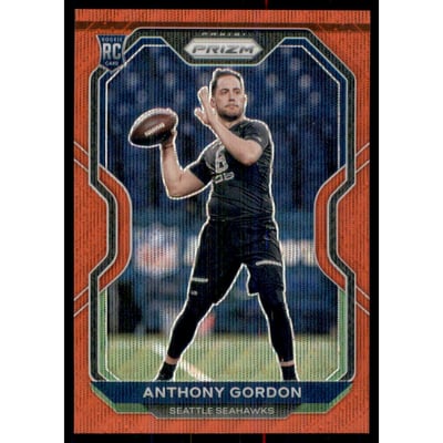2020 Panini Prizm Prizms Red Wave #391 Anthony Gordon