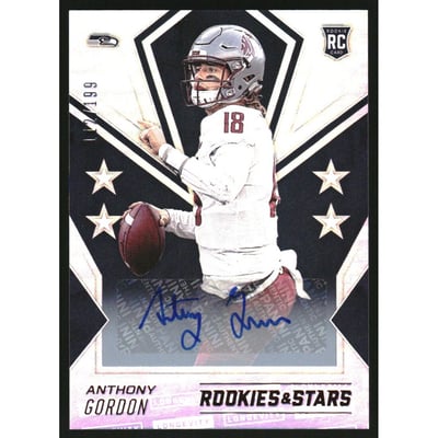 2020 Rookies and Stars Rookies Longevity Signatures #155 Anthony Gordon/199
