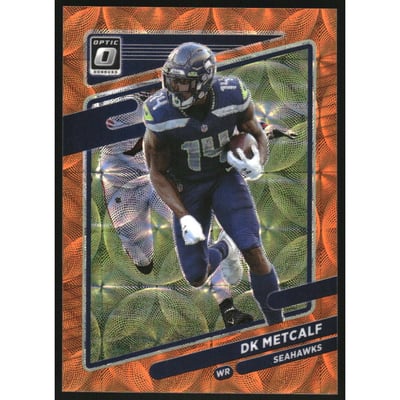 2021 Donruss Optic Orange Scope #196 D.K. Metcalf