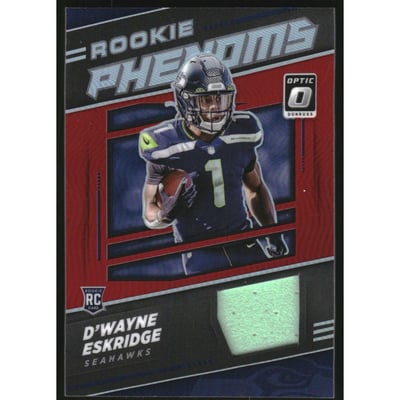 2021 Donruss Optic Rookie Phenoms Jerseys #19 D'Wayne Eskridge