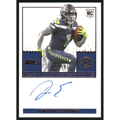 2021 Panini Encased Rookie Endorsements #REDE D'Wayne Eskridge