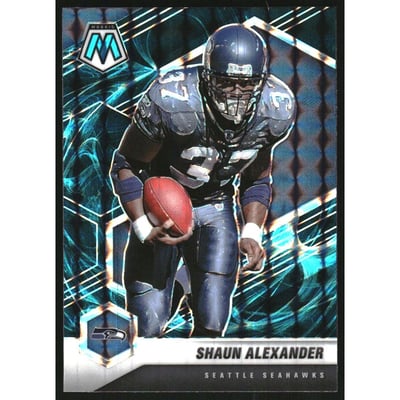 2021 Panini Mosaic Mosaic Genesis #181 Shaun Alexander