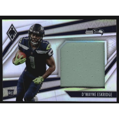 2021 Panini Phoenix Rookie Jumbo Memorabilia #36 D'Wayne Eskridge
