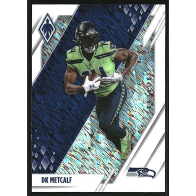 2021 Panini Phoenix White Shimmer #86 D.K. Metcalf