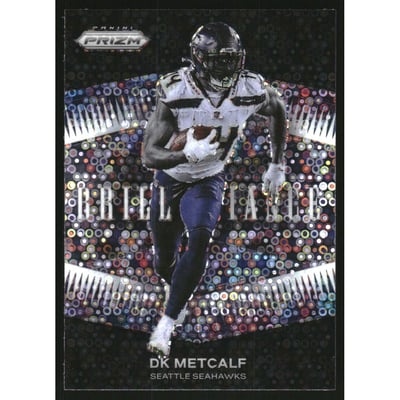 2021 Panini Prizm Brilliance Prizms No Huddle #16 D.K. Metcalf