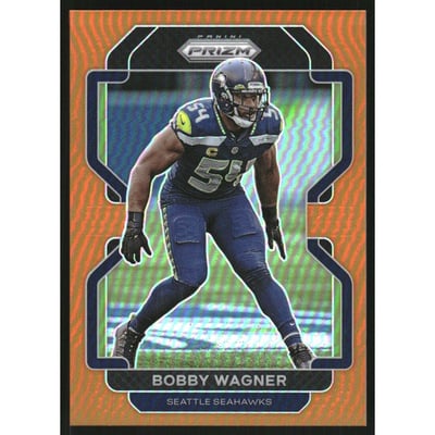 2021 Panini Prizm Prizms Orange #47 Bobby Wagner