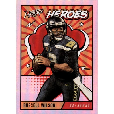 2021 Prestige Heroes #1 Russell Wilson