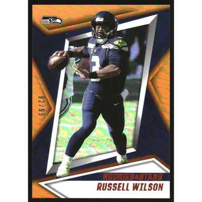 2021 Rookies and Stars Orange #37 Russell Wilson