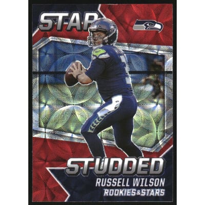 2021 Rookies and Stars Star Studded Red Scope #16 Russell Wilson