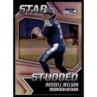 2021 Rookies and Stars Star Studded Silver #16 Russell Wilson