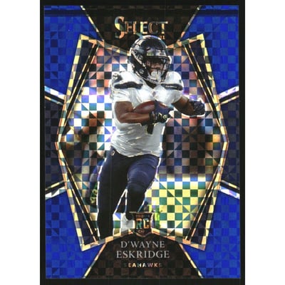 2021 Select Prizm Blue #160 D'Wayne Eskridge