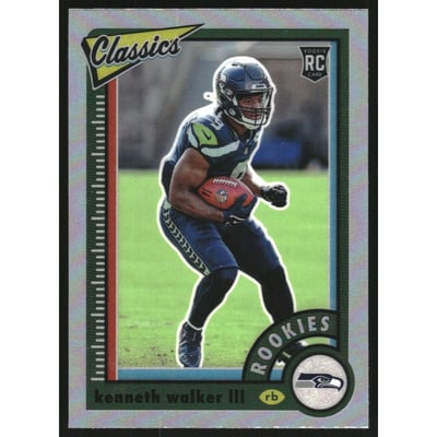2022 Classics Premium Edition Silver #158 Kenneth Walker III