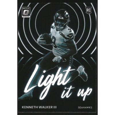 2022 Donruss Optic Light it Up #16 Kenneth Walker III