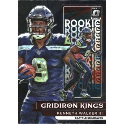 2022 Donruss Optic Rookie Gridiron Kings #14 Kenneth Walker III