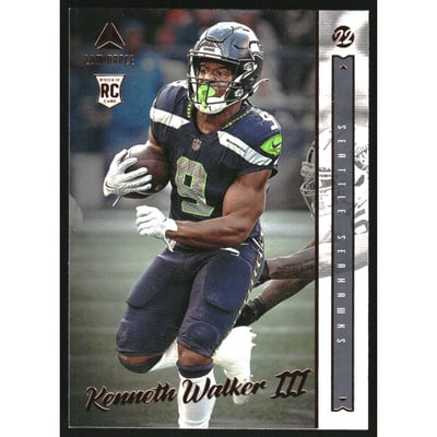 2022 Panini Chronicles Luminance Update Vertical Rookies Bronze #206 Kenneth Walker III