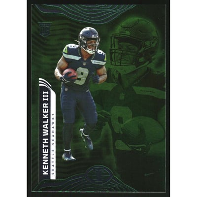 2022 Panini Illusions Emerald #51 Kenneth Walker III