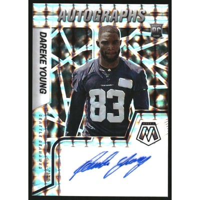 2022 Panini Mosaic Rookie Autographs Mosaic #49 Dareke Young