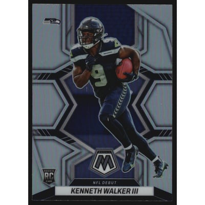 2022 Panini Mosaic Silver #284 Kenneth Walker III DEB