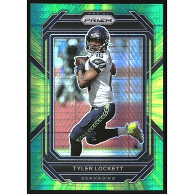 2022 Panini Prizm Prizms Hyper #257 Tyler Lockett