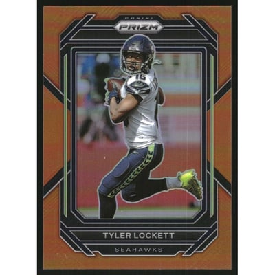 2022 Panini Prizm Prizms Orange #257 Tyler Lockett