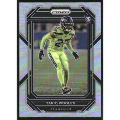 2022 Panini Prizm Prizms Silver #349 Tariq Woolen