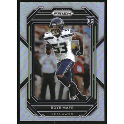 2022 Panini Prizm Prizms Silver #386 Boye Mafe