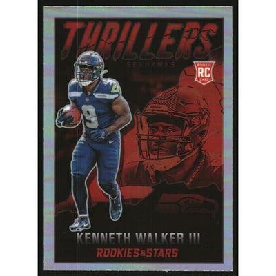 2022 Rookies and Stars Thrillers Silver #29 Kenneth Walker III