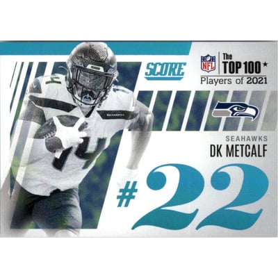 2022 Score Top 100 #22 D.K. Metcalf