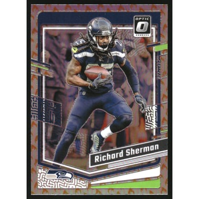 2023 Donruss Optic Fire #179 Richard Sherman