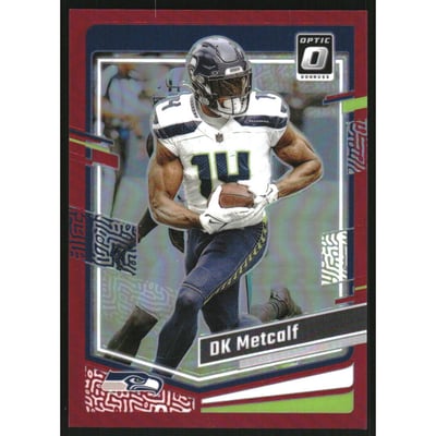 2023 Donruss Optic Red #175 D.K. Metcalf