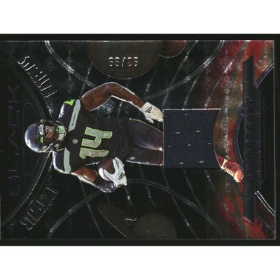 2023 Panini Black Starlight Materials Royal #9 D.K. Metcalf