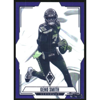 2023 Panini Phoenix Contours Purple #7 Geno Smith