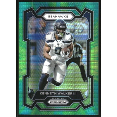 2023 Panini Prizm Prizms Hyper #261 Kenneth Walker III