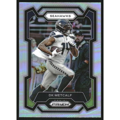 2023 Panini Prizm Prizms Silver #257 D.K. Metcalf