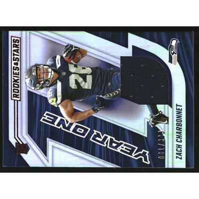 2023 Rookies and Stars Year One Jerseys Longevity #39 Zach Charbonnet