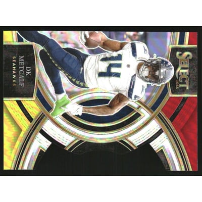 2023 Select Prizm Red and Yellow Die Cut #170 D.K. Metcalf