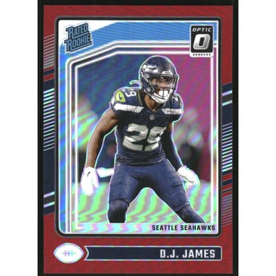 2024 Donruss Optic Red #222 D.J. James RR